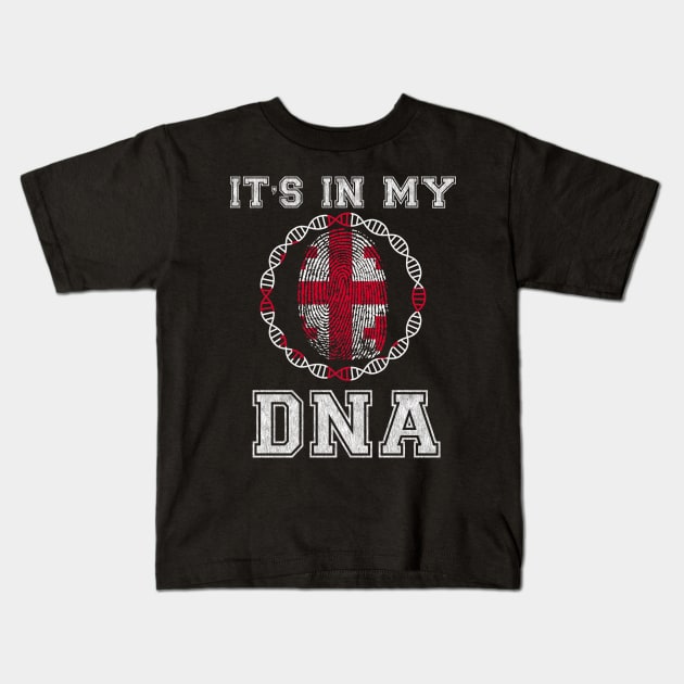 Georgia  It's In My DNA - Gift for Georgian From Georgia Kids T-Shirt by Country Flags